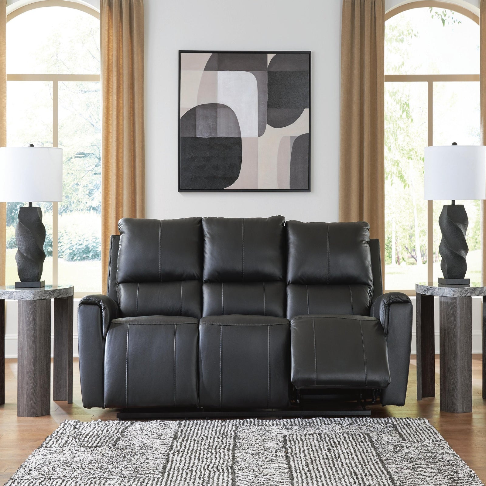 Glossmore Reclining Loveseat with Console (PCU11700-SI) - Image 18