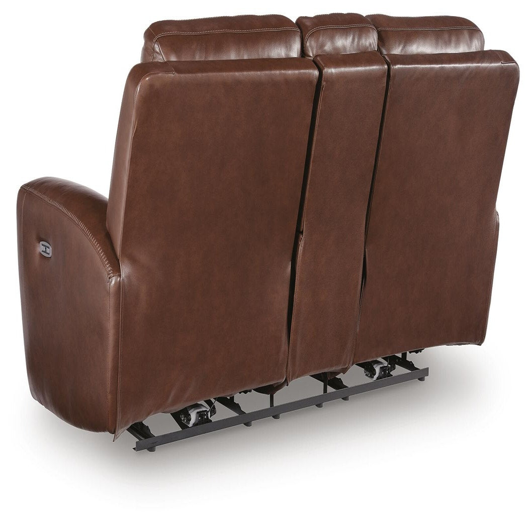 Bexhurst Power Reclining Loveseat with Console (PCU12102-SI) - Image 5
