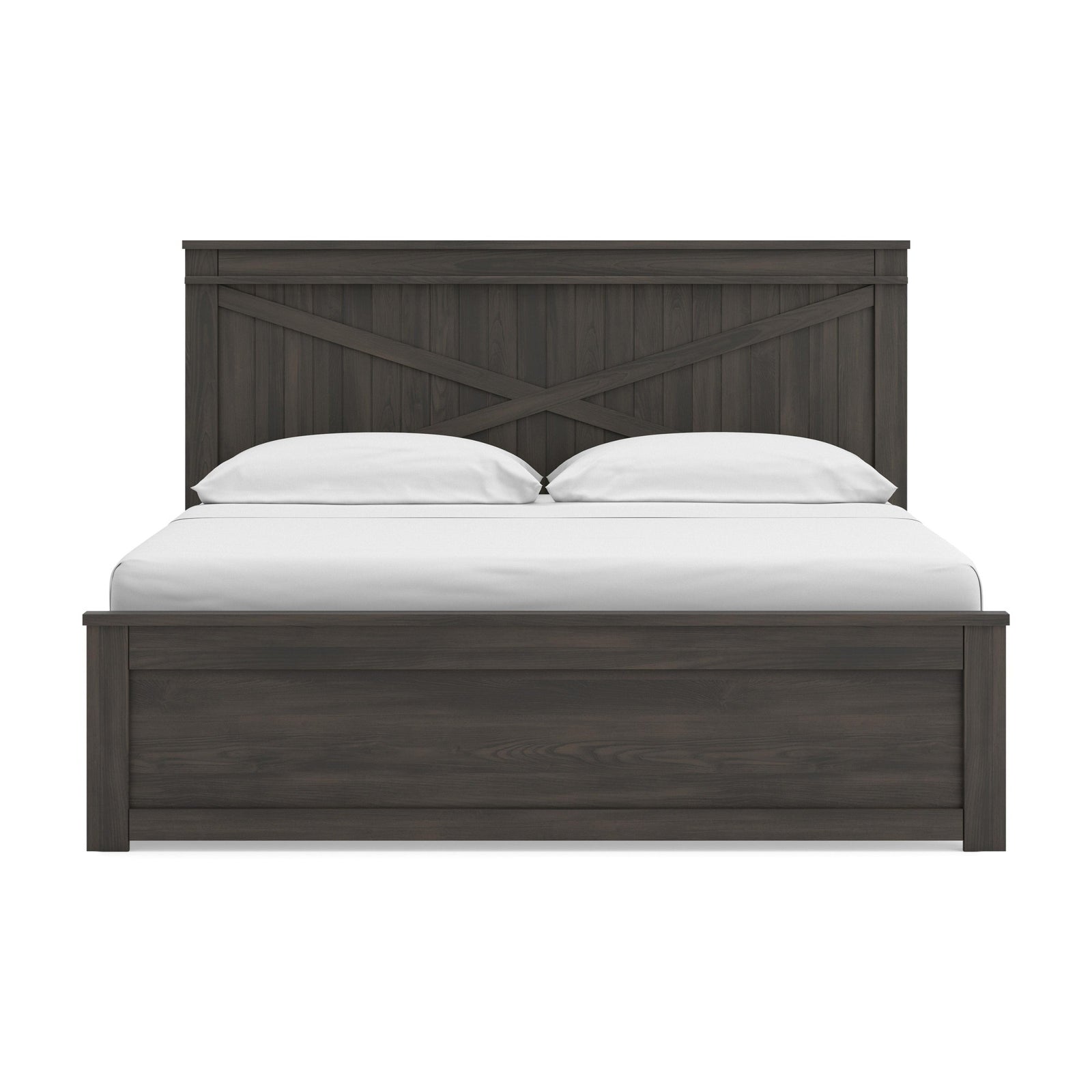 Vonitta Bay King Panel Platform Bed with Storage (PCB2648-SI) - Image 6