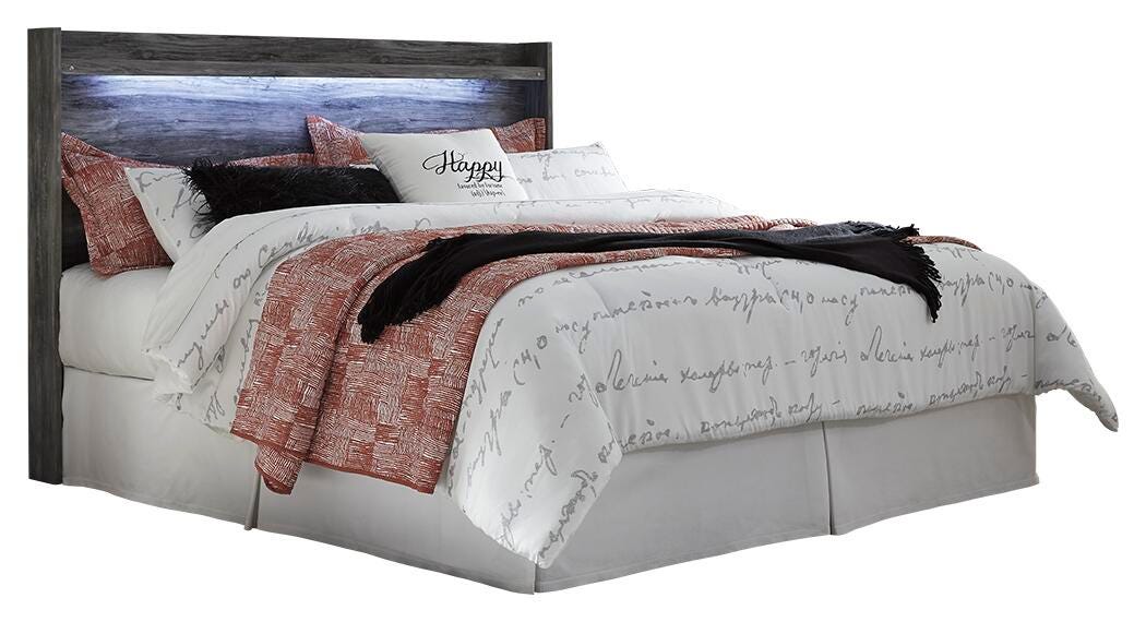 Baystorm Panel Headboard - Gray  (B221-SI) - Image 4
