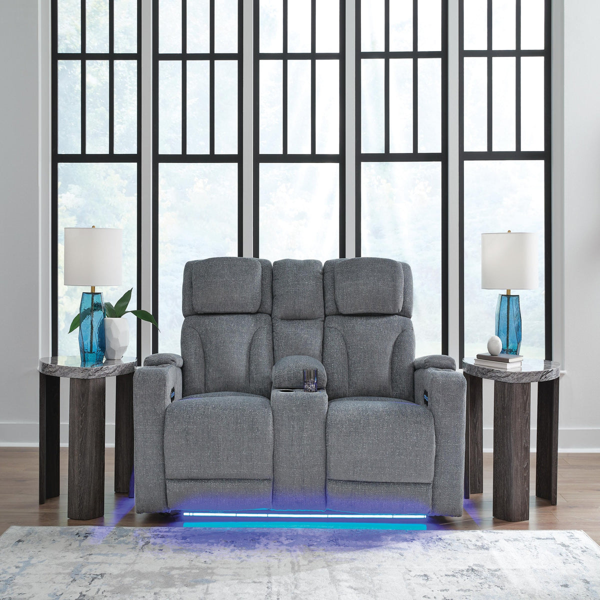 Studio Cave Power Reclining Loveseat and Power Recliner (PC49802-SI) - Image 13