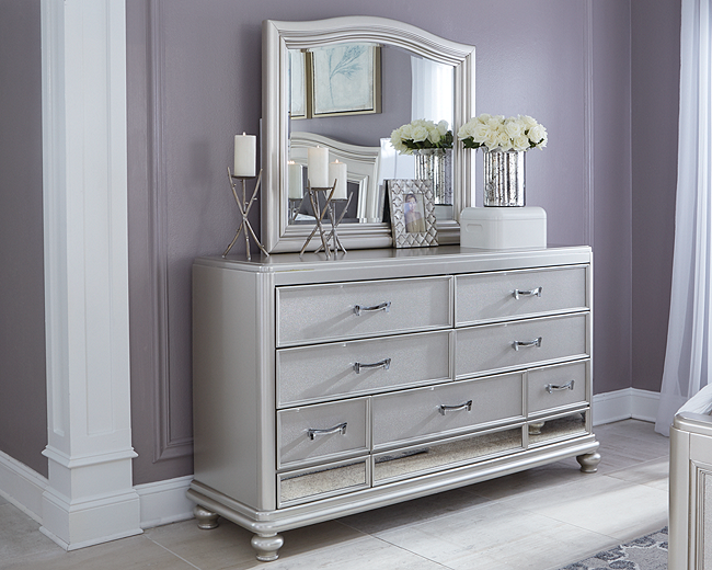 Coralayne dresser on sale and mirror