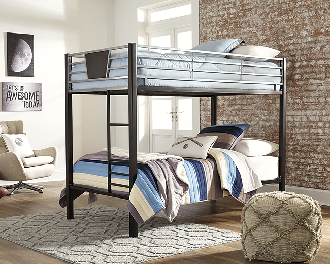 Bunk beds with stairs ashley furniture outlet