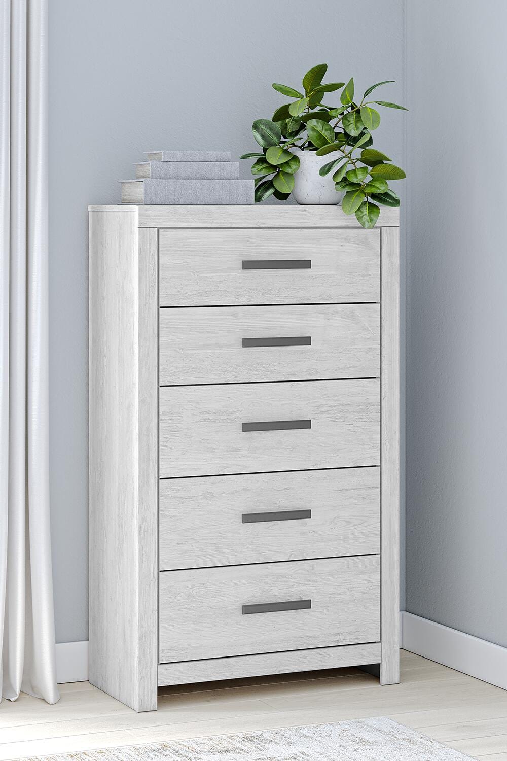 Cayboni Panel Bed, Dresser, Mirror, Chest and Nightstand (B3788-SI) - Image 32