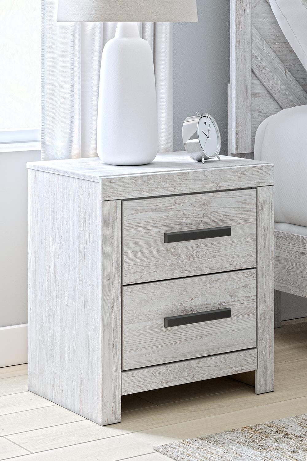 Cayboni Panel Bed, Dresser, Mirror, Chest and Nightstand (B3788-SI) - Image 34