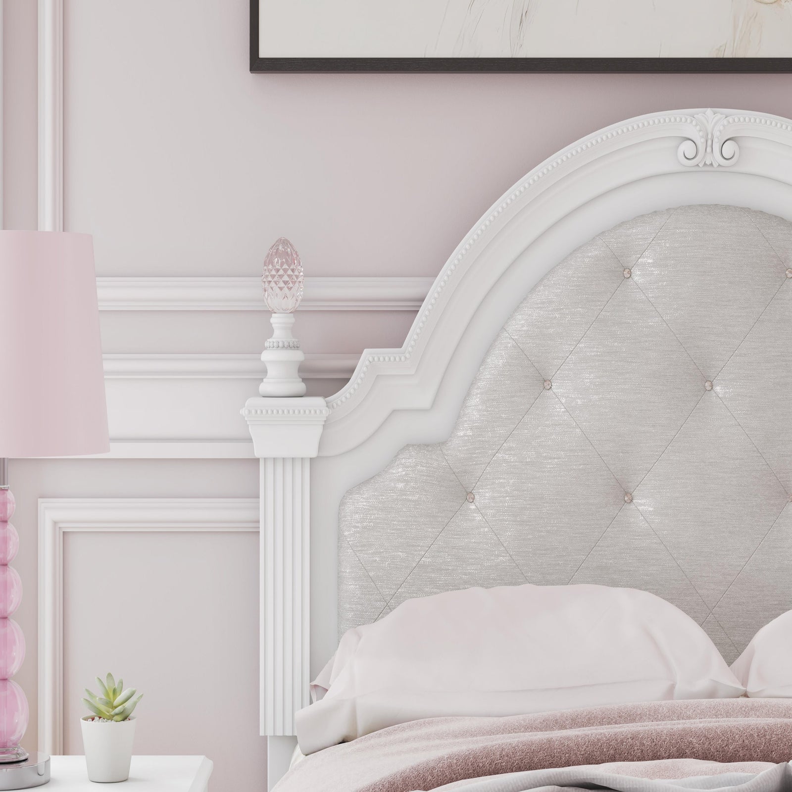 Kozlani Full Upholstered Panel Storage Bed (PCB1819-SI) - Image 10