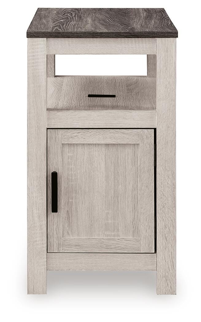 Fendenmore Chairside End Table - Brown Gray/Antique White  (T190-SI) - Image 4