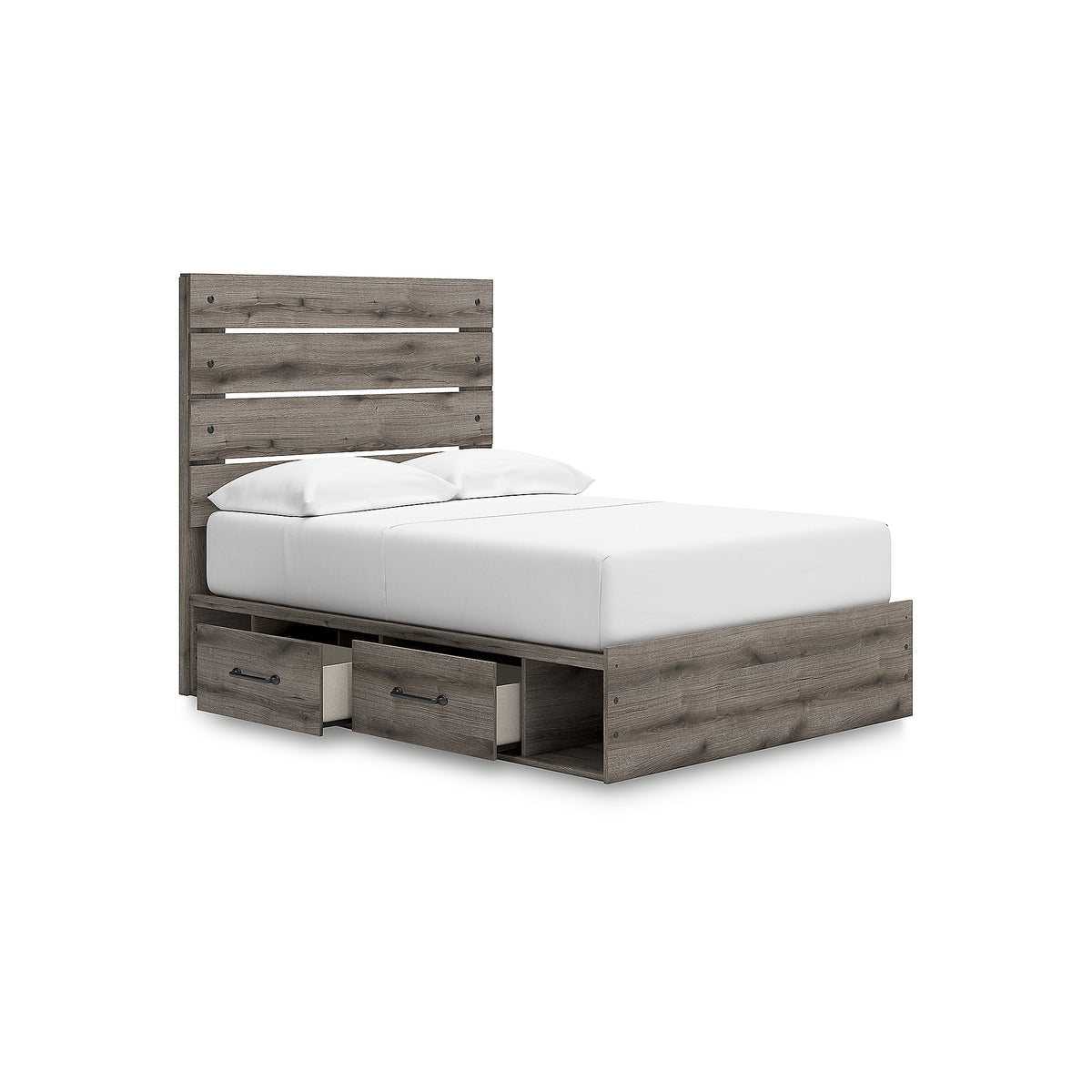 Graystorm Full Panel Bed with Storage (PCB2405-SI) - Image 5