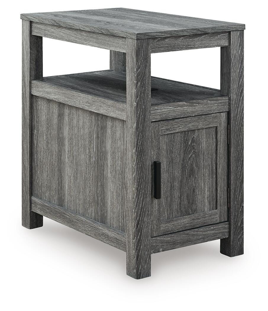 Fendenmore Chairside End Table - Brown/Gray  (T190-SI)