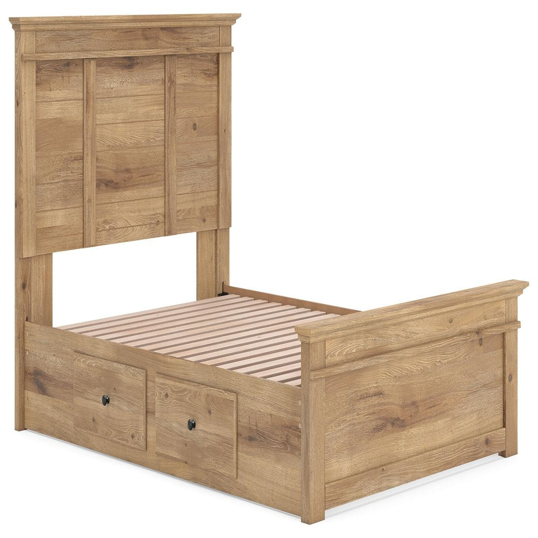 Makidern Full Panel Storage Bed (PCB1170-SI) - Image 4