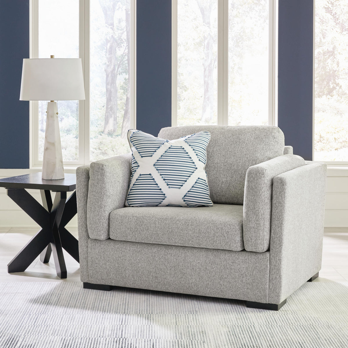 Evansley Oversized Chair (54503-SI) - Image 8
