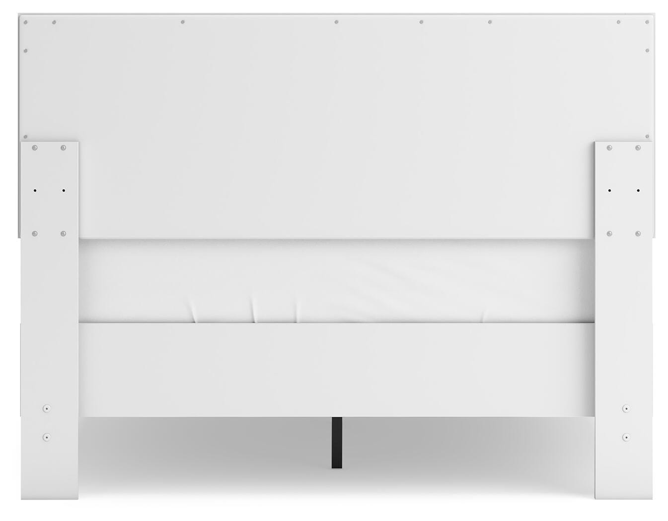Hallityn Panel Platform Bed (Youth) - White  (EB1810-SI) - Image 5