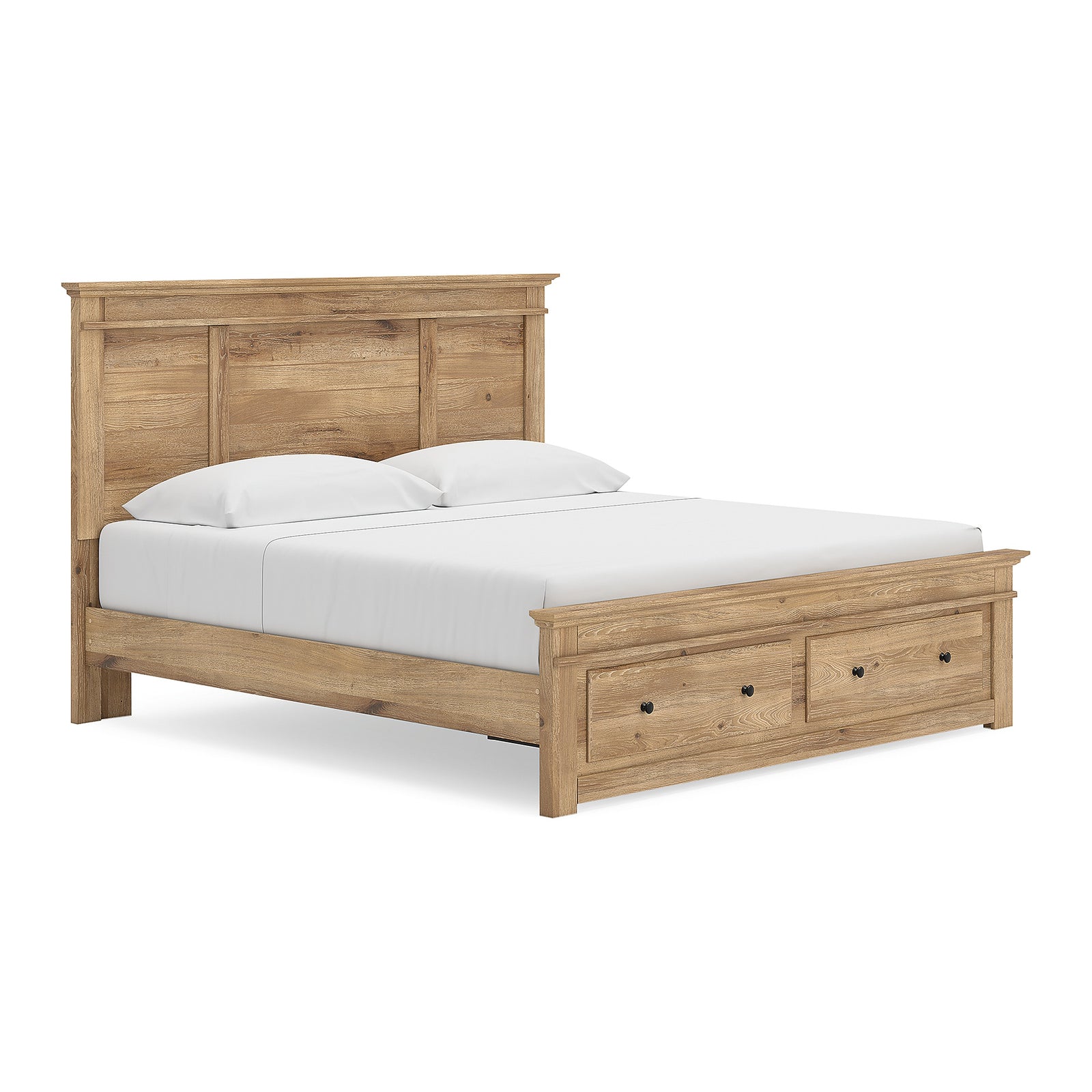 Makidern King Panel Storage Bed (PCB1170-SI)