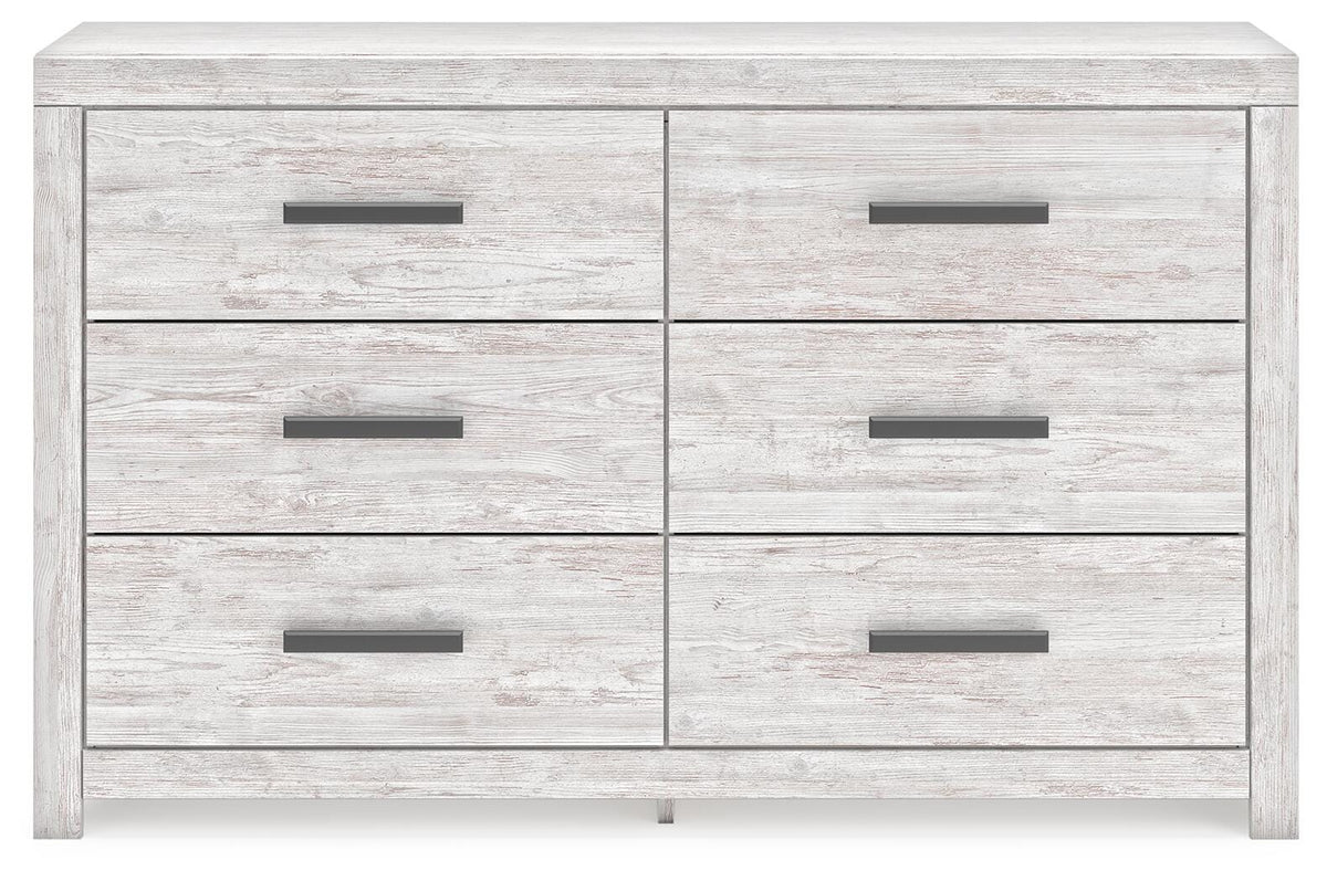 Cayboni Dresser - Whitewash  (B3788-SI)