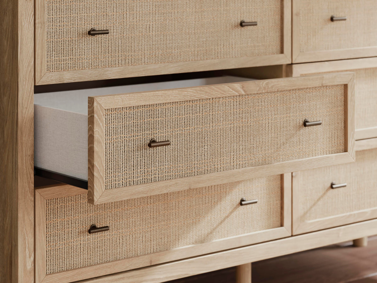 Cielden Panel Bed, Dresser and Nightstand - Two-tone  (B1199-SI) - Image 21