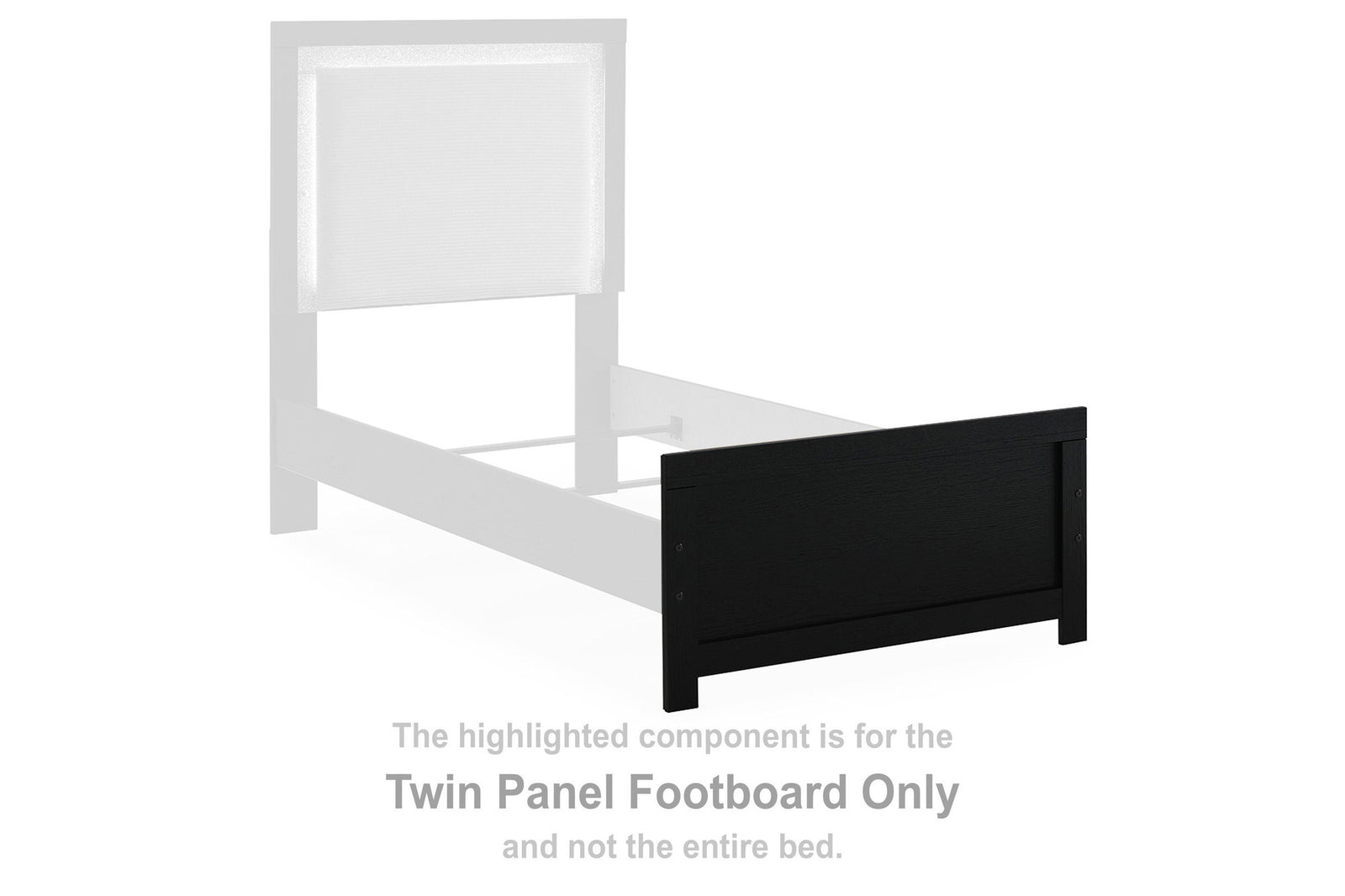 Maeling King Panel Footboard (PCB1115-SI)