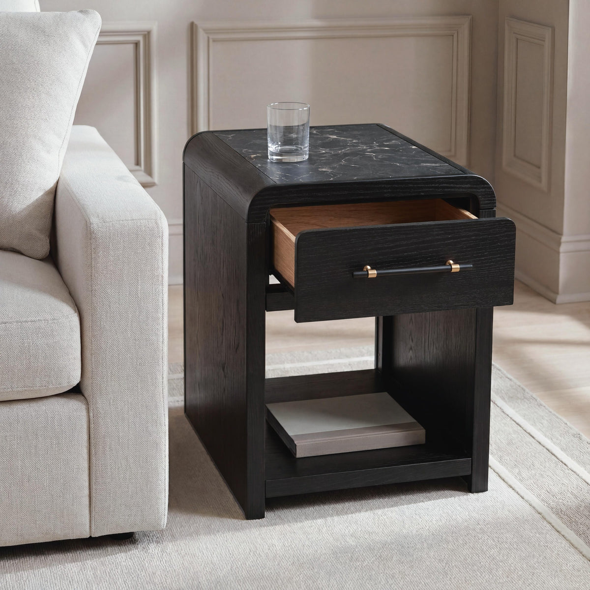 Clanden End Table - Black  (T1540-SI) - Image 7