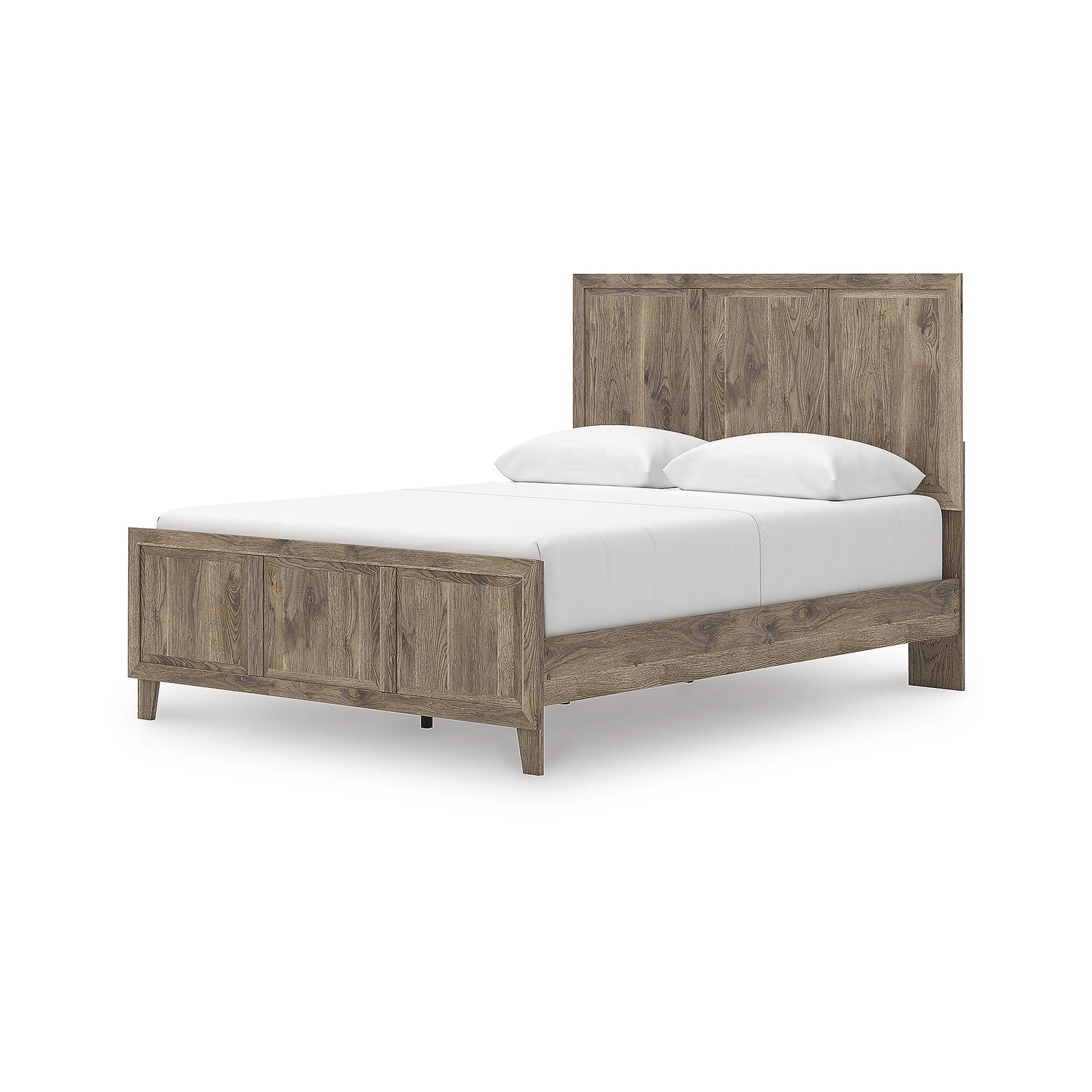 Rusticott Queen Panel Bed, Dresser and Nightstand (PCB2260-SI) - Image 15