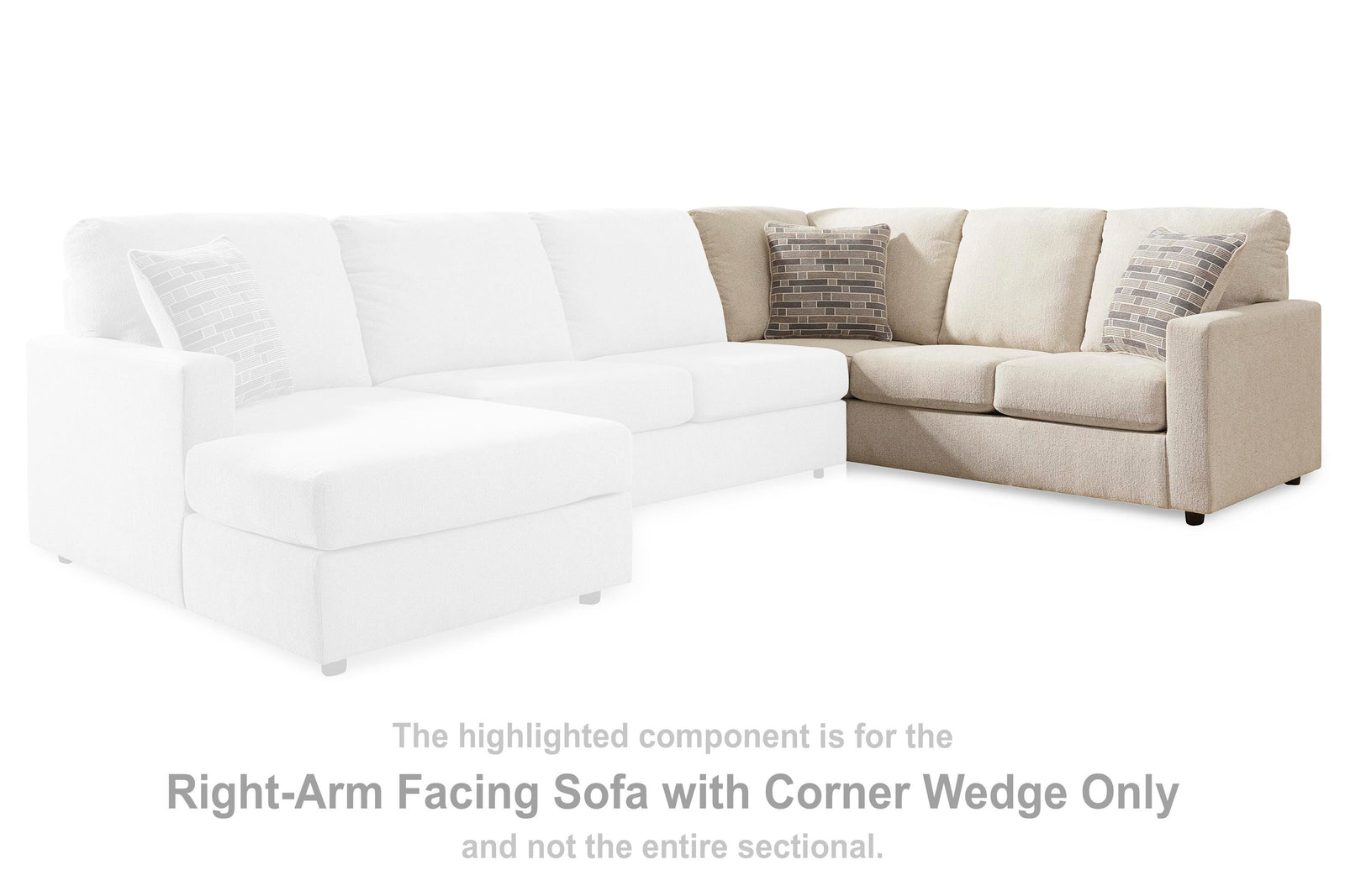 Edenfield Right-Arm Facing Sofa with Corner Wedge (29004-SI) - Image 18
