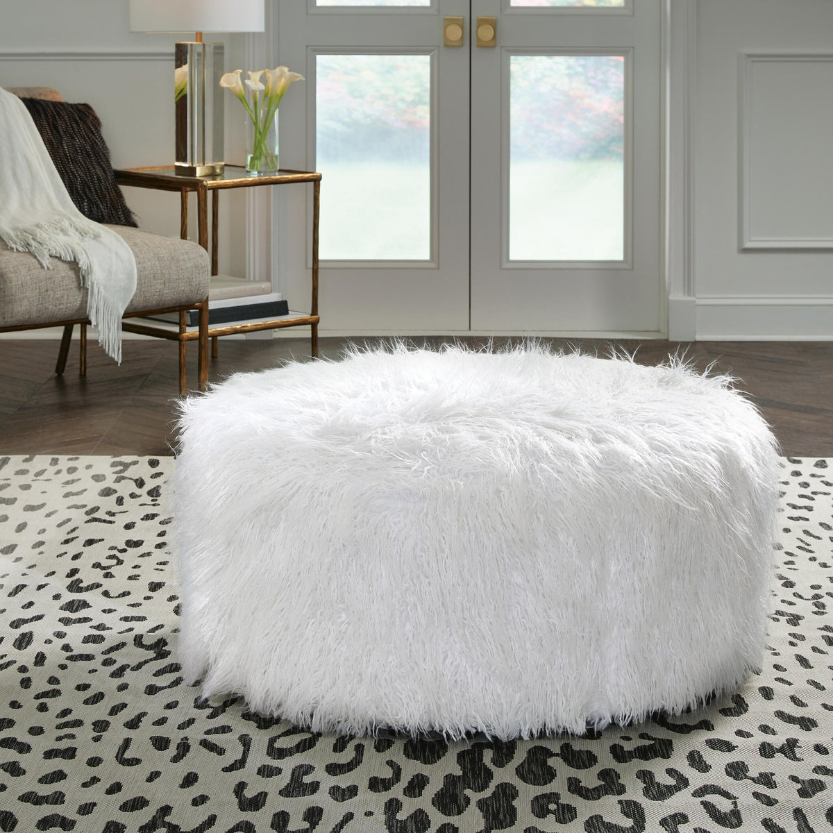 Galice Oversized Accent Ottoman (A3000334-SI) - Image 2