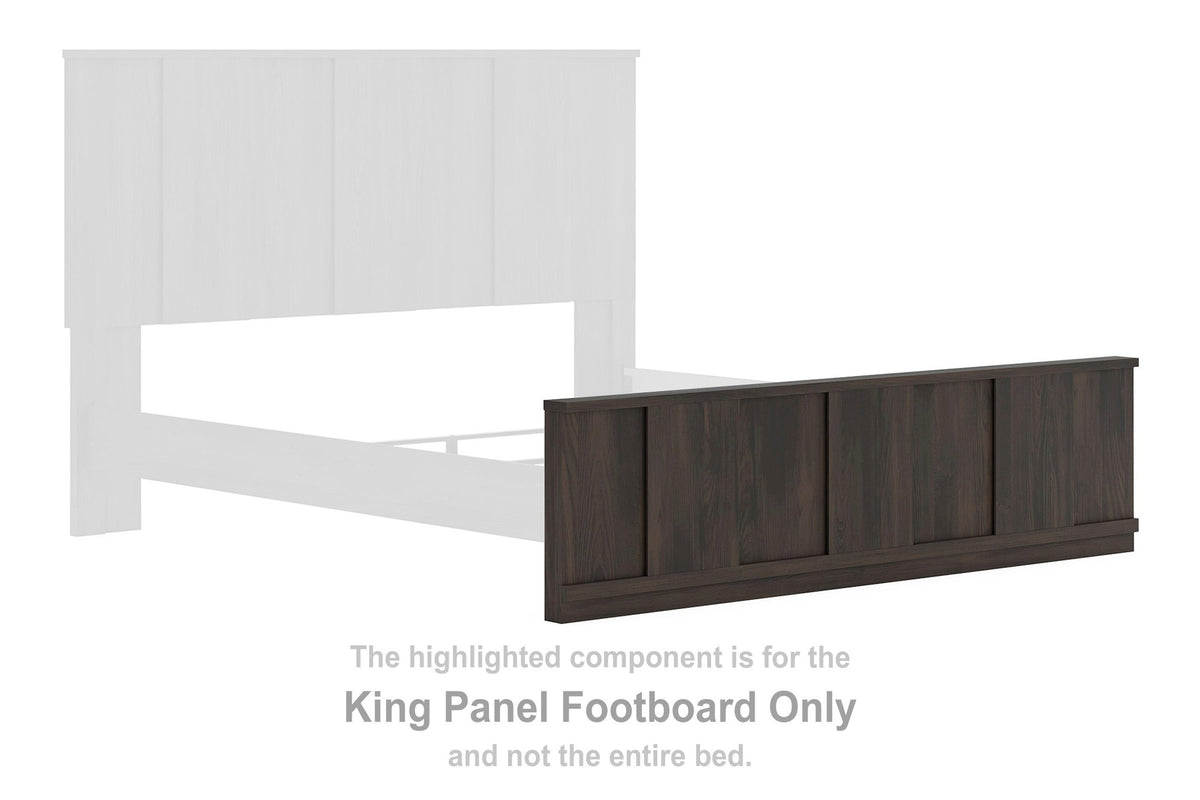 Shaehartin King Panel Footboard (PCB3167-SI) - Image 2