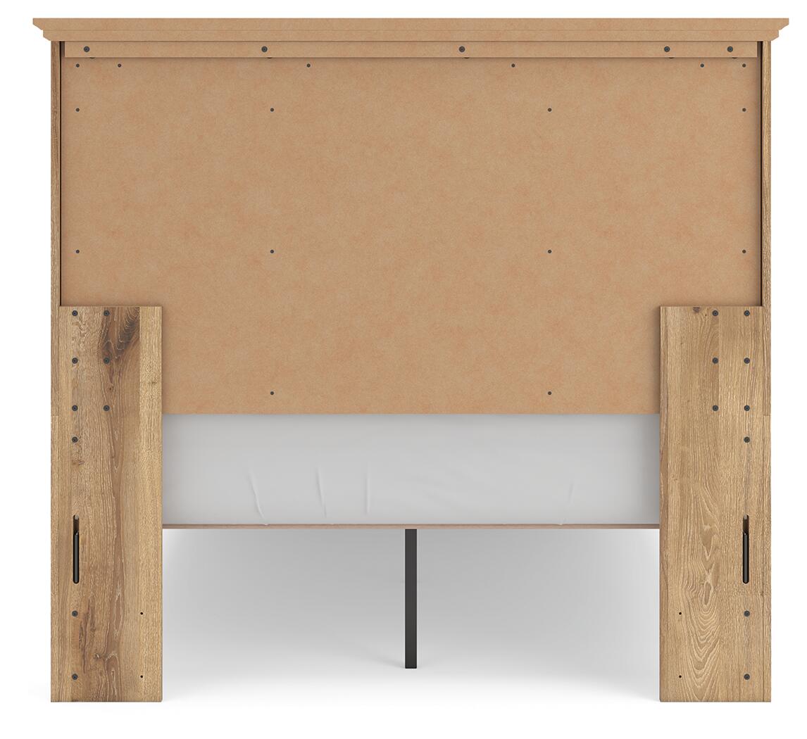 Makidern Full Panel Storage Bed, Dresser and Mirror (PCB1170-SI) - Image 15