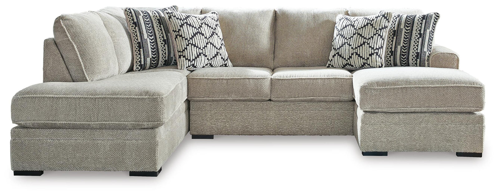 Calnita 2-Piece Sectional with Chaise (20502-SI)