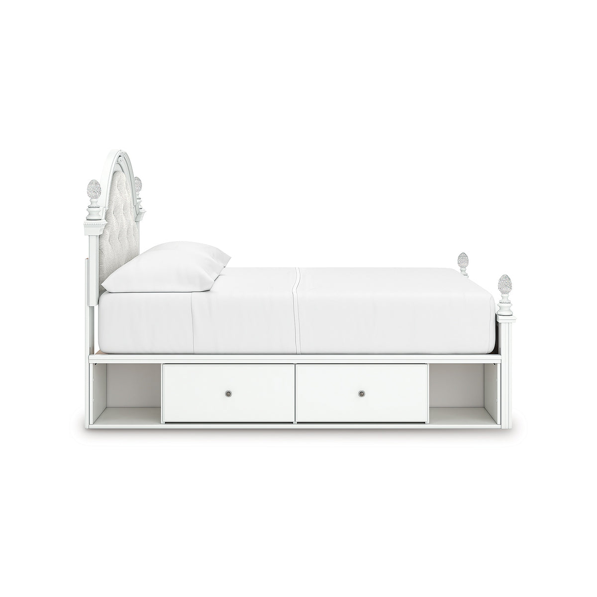 Kozlani Full Upholstered Panel Storage Bed (PCB1819-SI) - Image 6