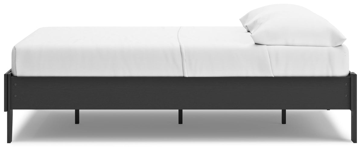 Socalle Platform Bed - Black  (EB1865-SI) - Image 20