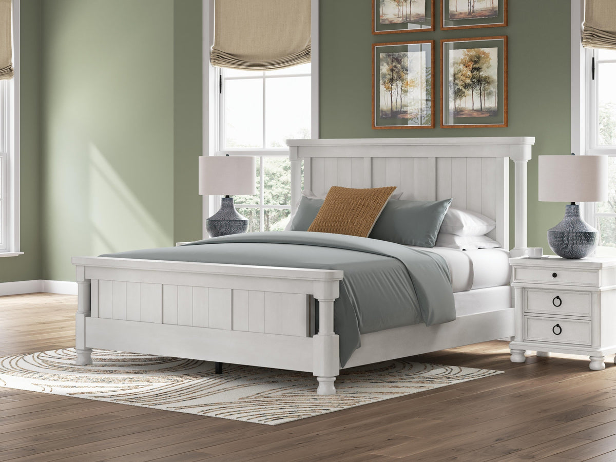 Rowlenstown California King Poster Bed (PCB823-SI) - Image 2