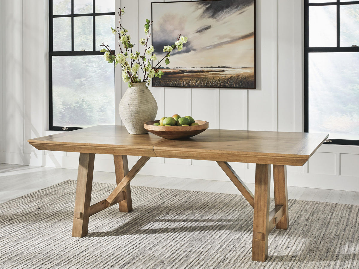 Ridgester Dining Extension Table (D858-SI) - Image 5
