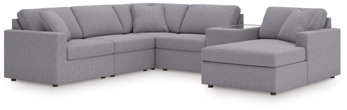 Modmax 6-Piece Sectional with Chaise (92104-SI)