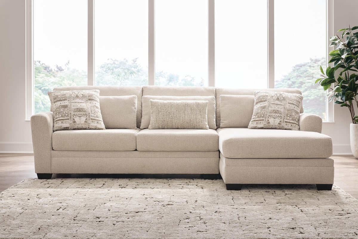 Mandi Point 2-Piece Sectional Sofa Chaise (62606-SI) - Image 3