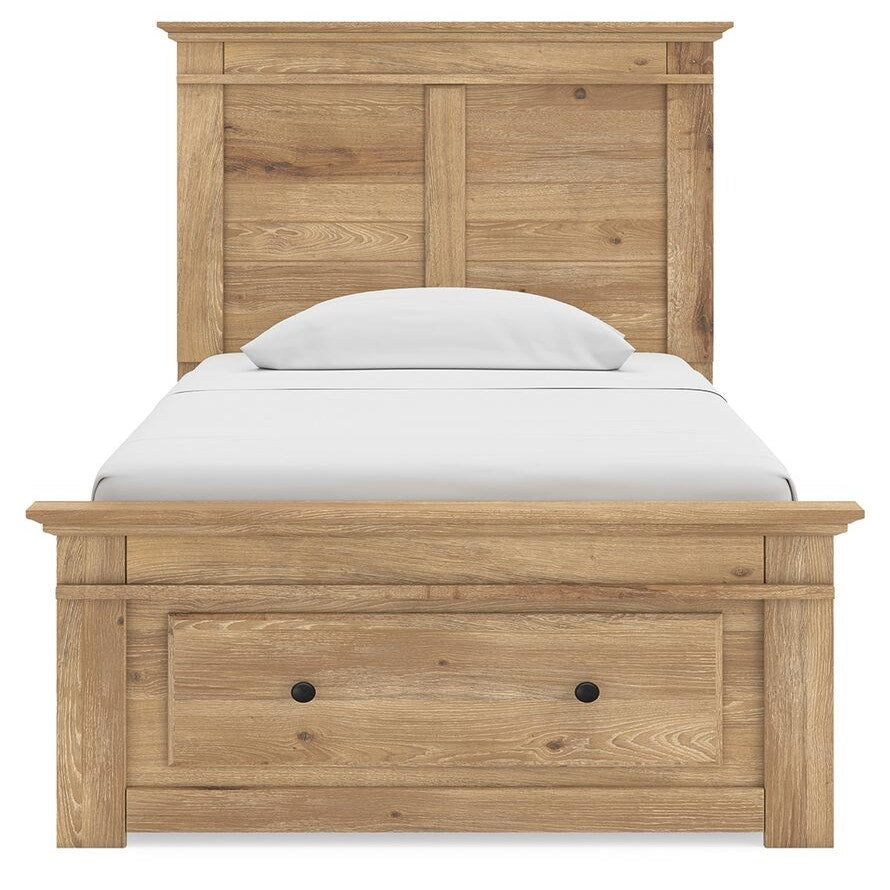 Makidern Twin Panel Storage Bed (PCB1170-SI) - Image 6