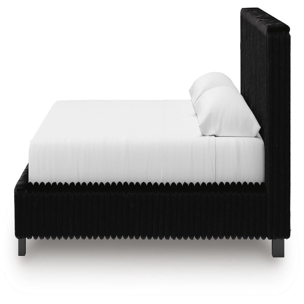 Zuraleus King Upholstered Bed, 2 Chests and 2 Nightstands (PCB3380-SI) - Image 14