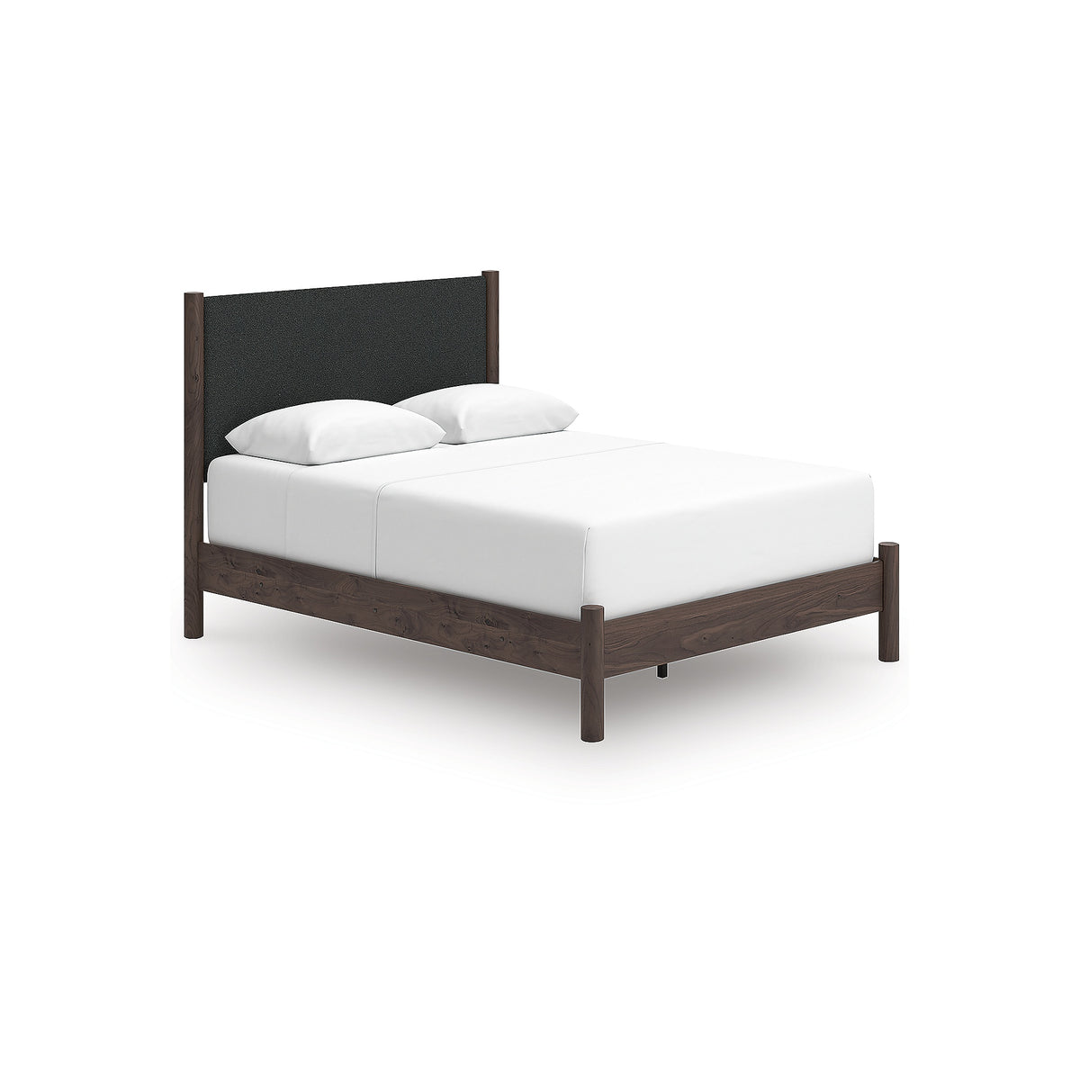 Pamytta Queen Upholstered Panel Bed, Dresser and Mirror (PCB2614-SI) - Image 10
