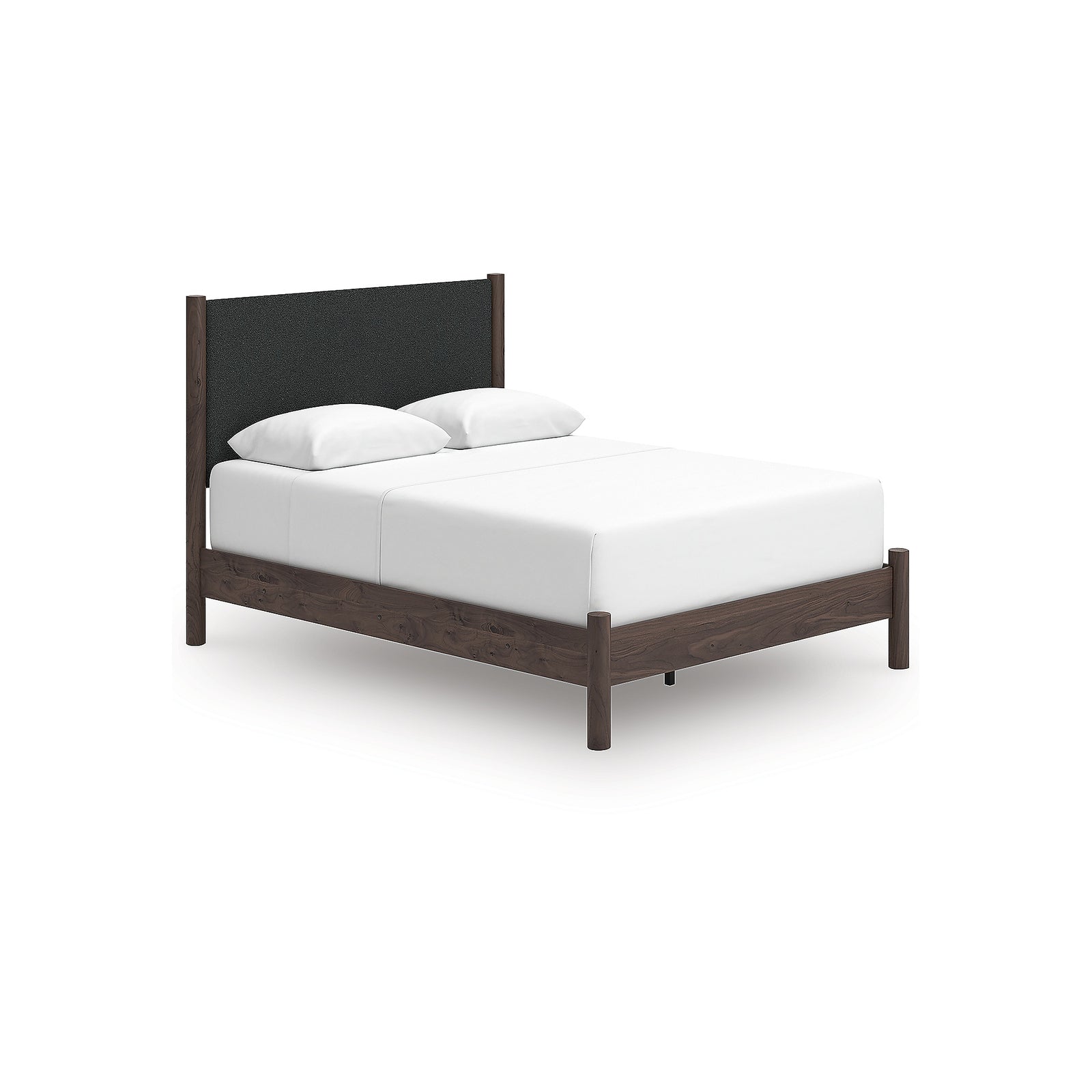 Pamytta Queen Upholstered Panel Bed, Dresser and Mirror (PCB2614-SI) - Image 10