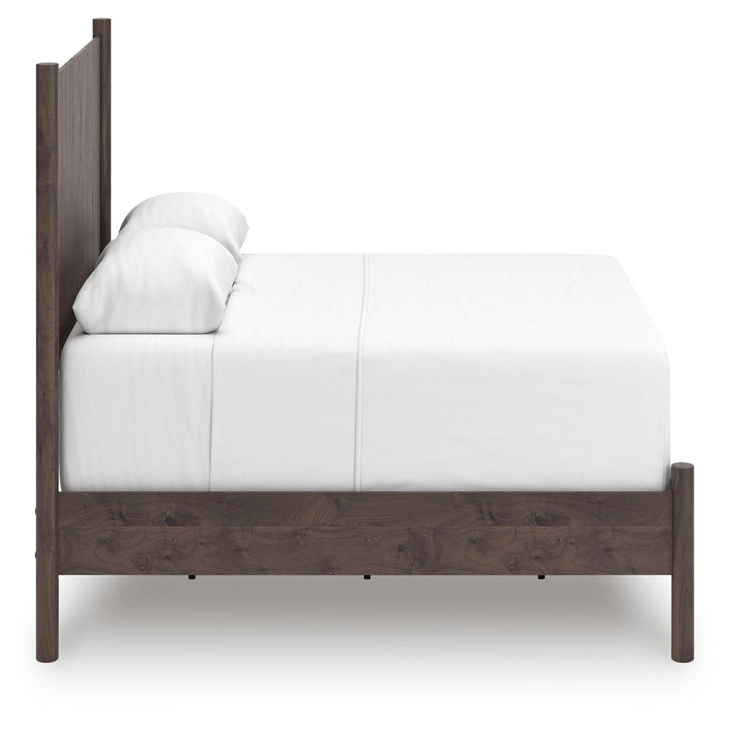 Pamytta Queen Panel Bed, Dresser, Mirror and Nightstand (PCB2614-SI) - Image 4