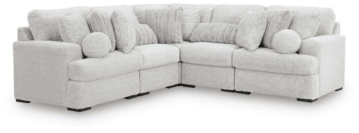 Cuddle Plush 5-Piece Sectional (PC59106-SI)