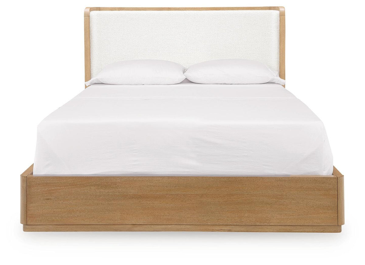 Pamaria Queen Upholstered Bed (PCB802-SI) - Image 3