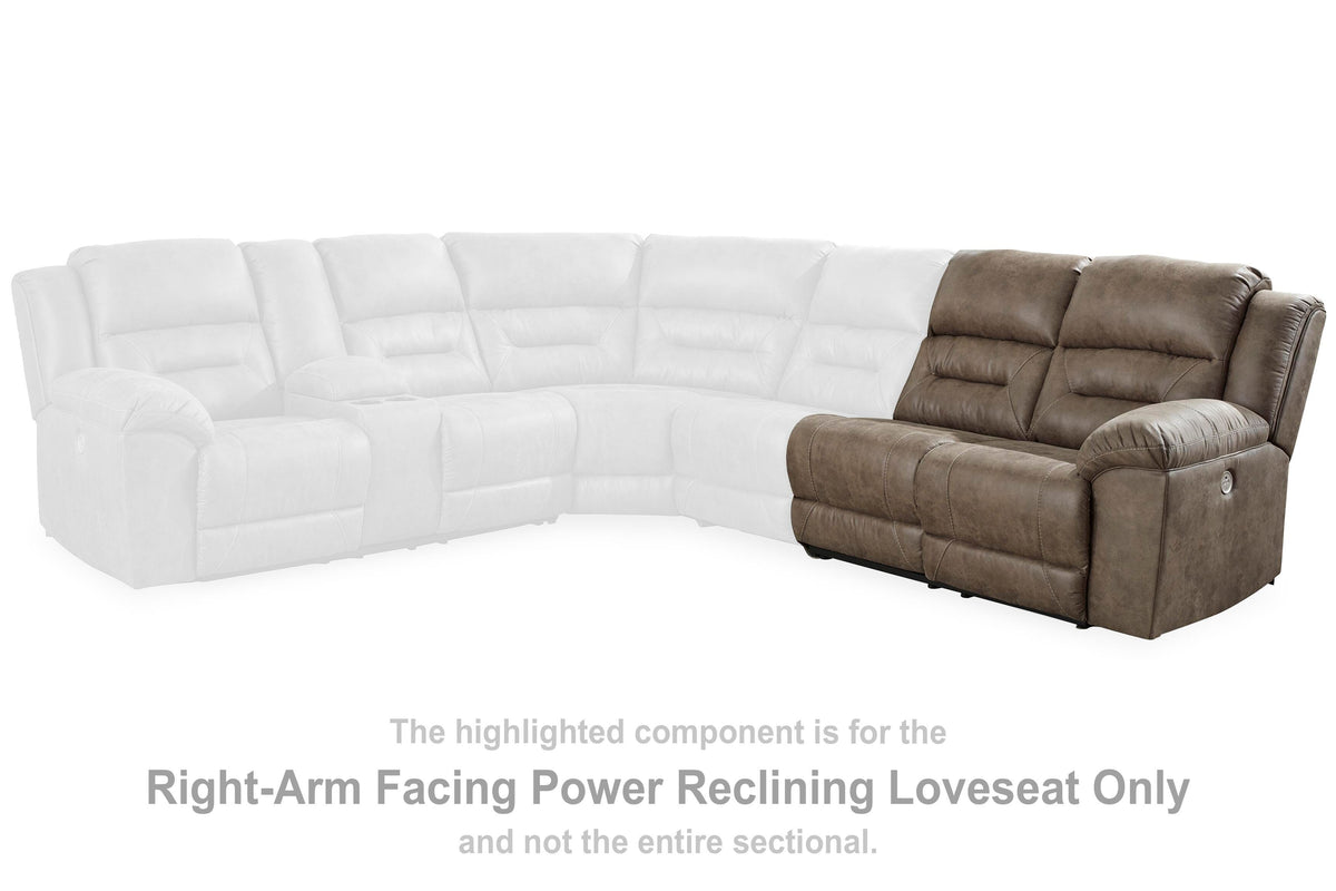 Ravenel Right-Arm Facing Power Reclining Loveseat with Console (83106-SI) - Image 14