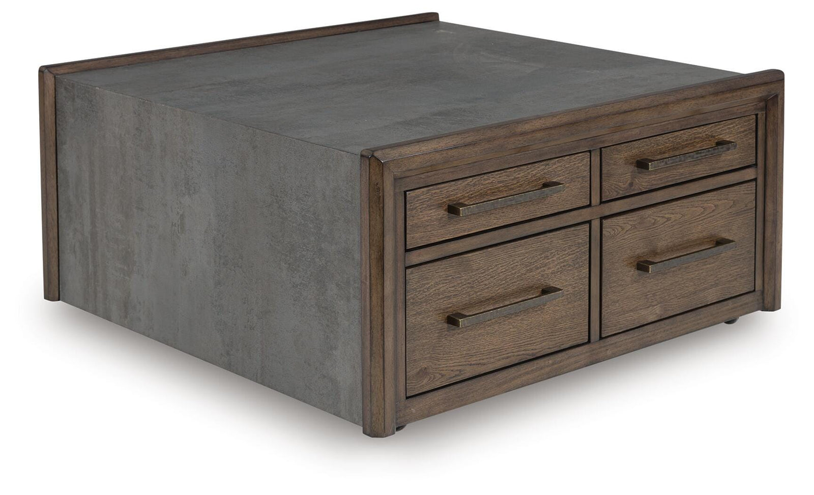 Kallenny Coffee Table - Brown/Gray  (T669-SI)