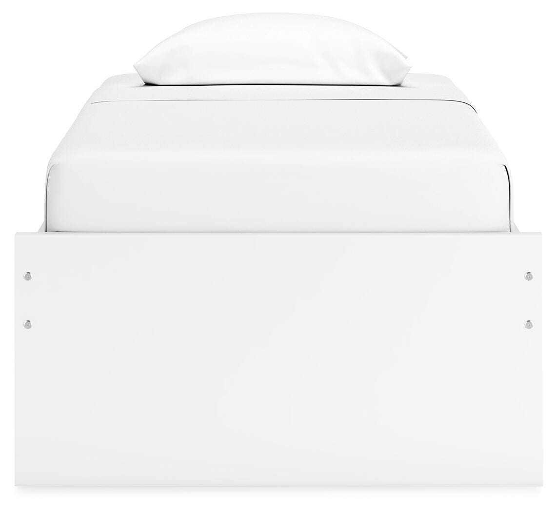 Onita Platform Bed (Youth) - White  (EB9630-SI) - Image 5