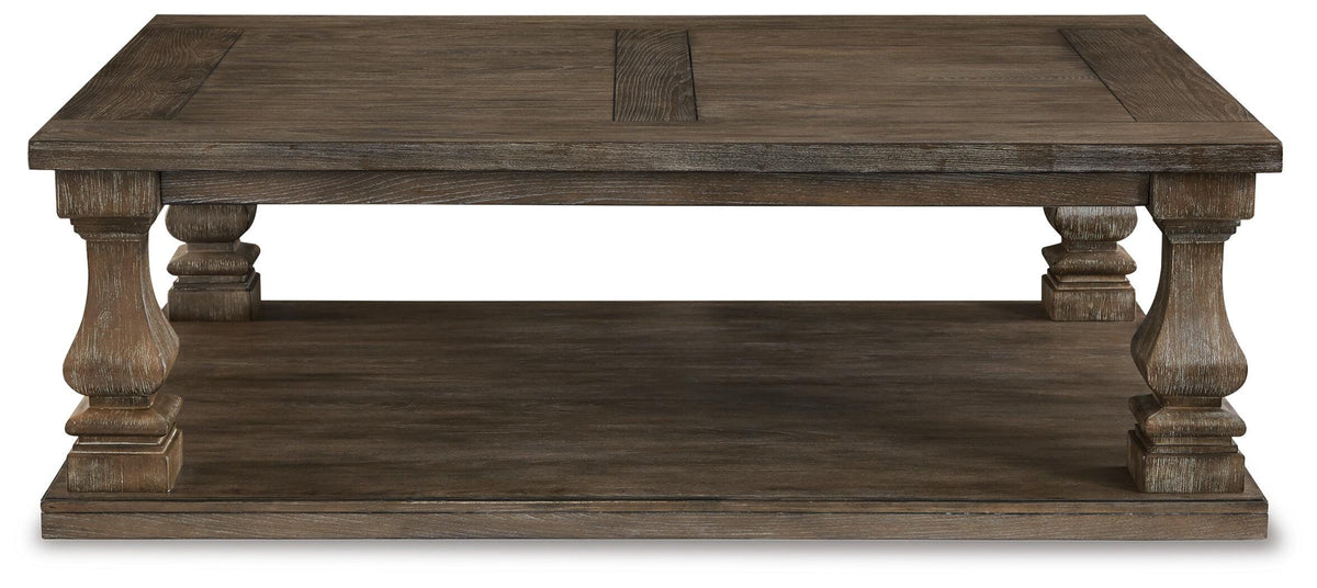 Johnelle Coffee Table - Gray  (T776-SI) - Image 3