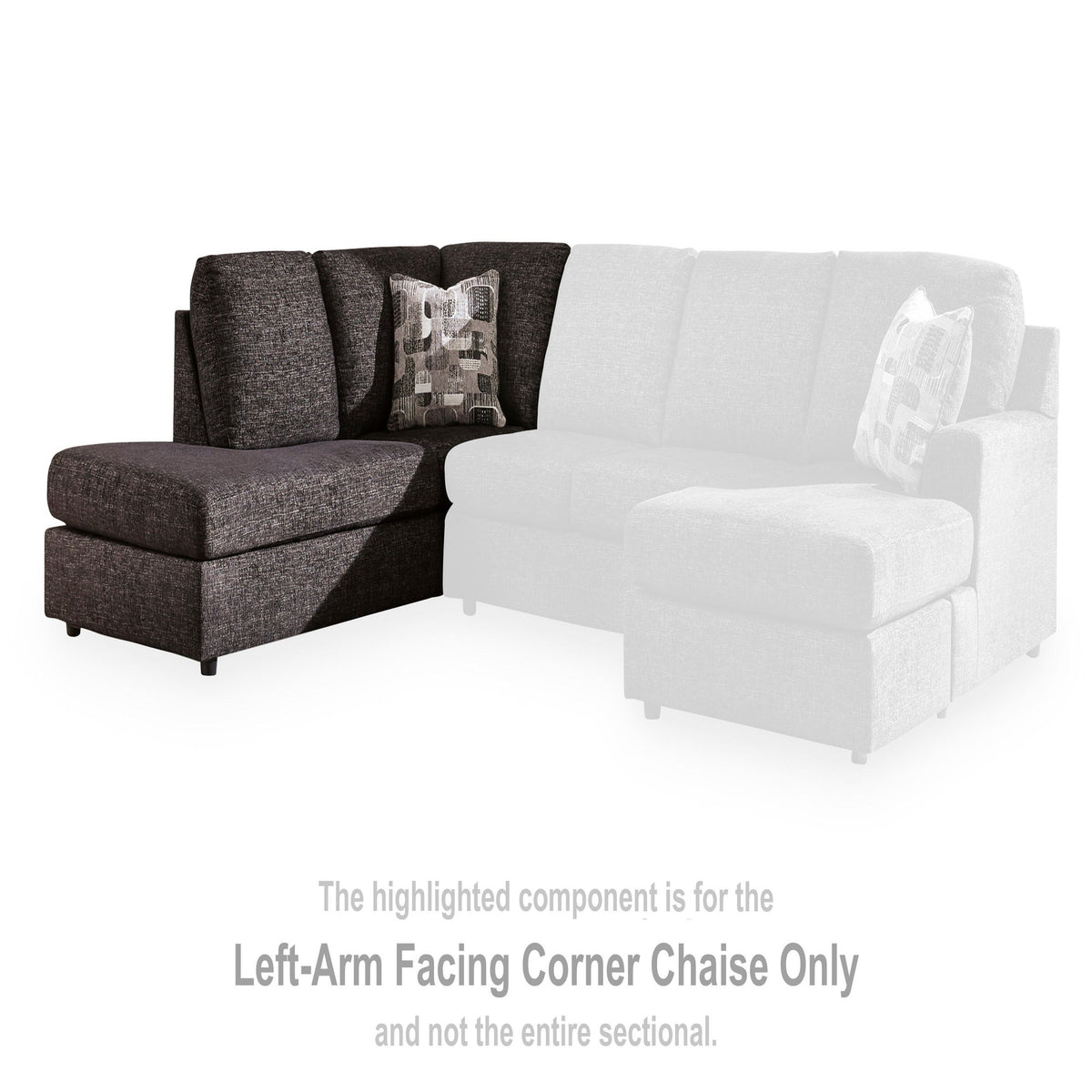 Lentiz Left-Arm Facing Sofa Chaise (PC73404-SI) - Image 14