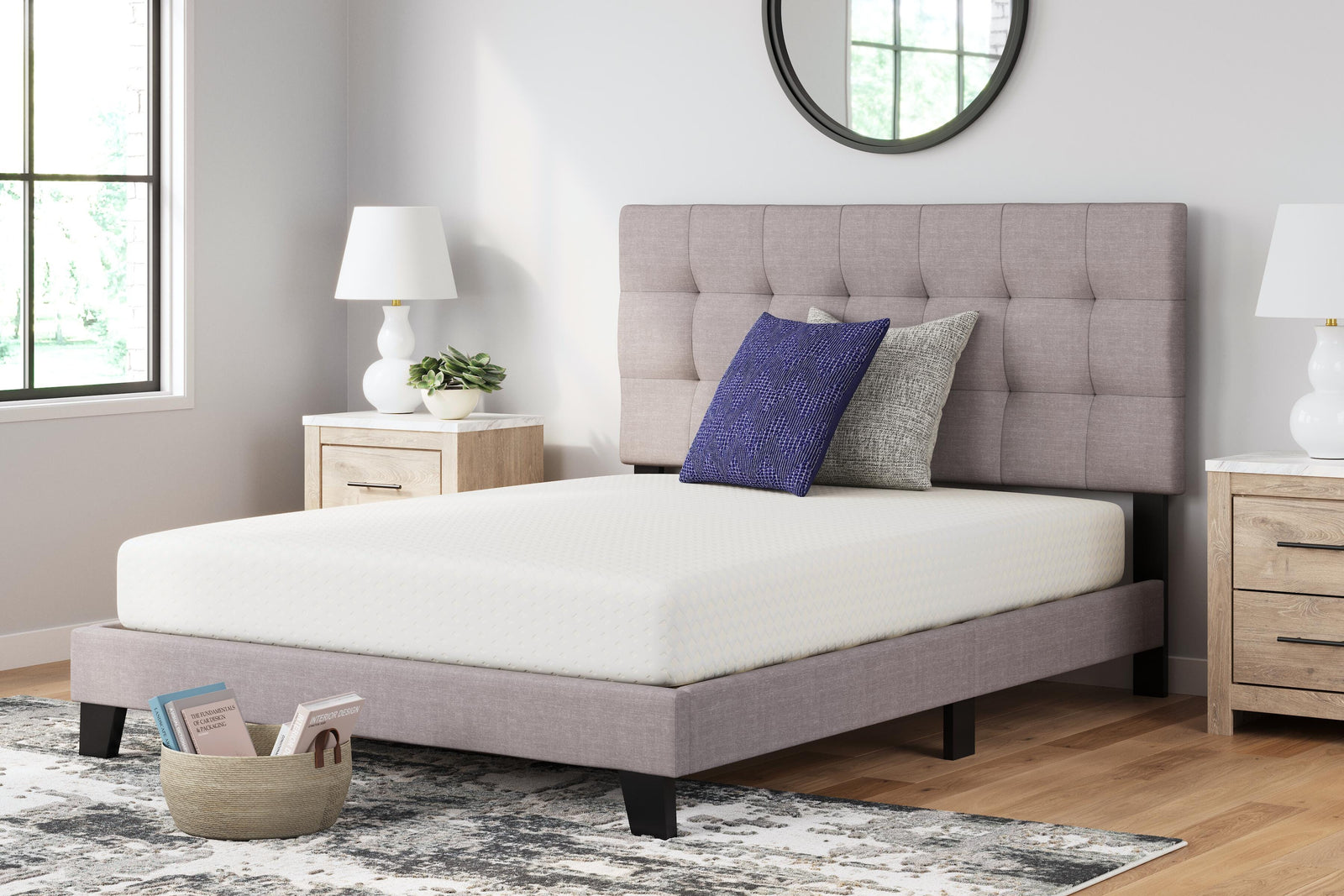 Chime 8 Inch Memory Foam Queen Mattress in a Box (M726-SI) - Image 4