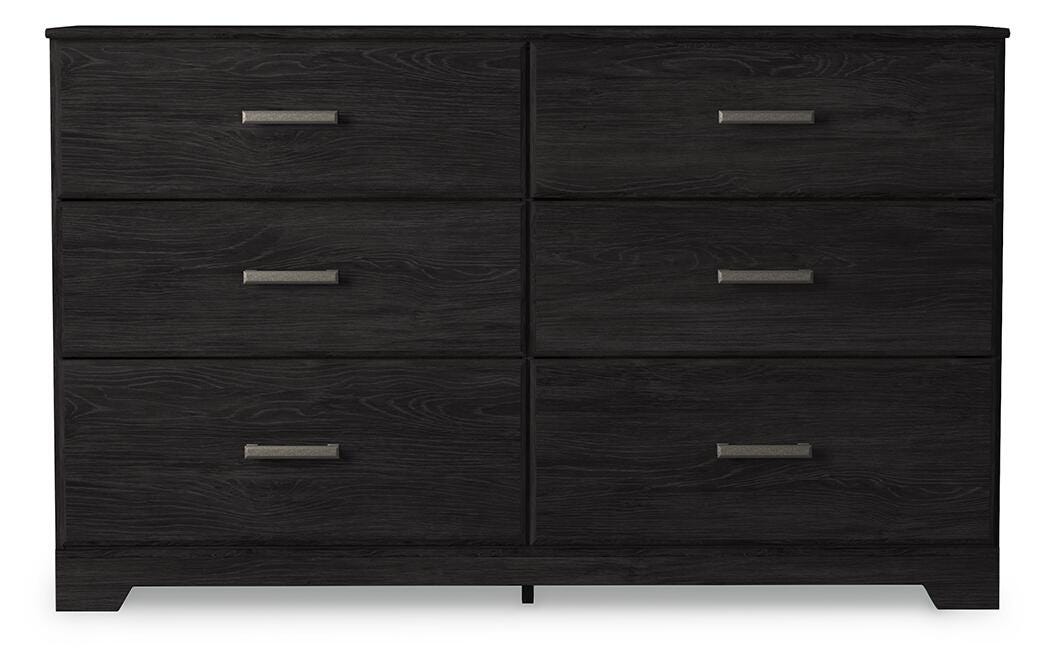 Belachime Dresser - Charcoal  (B2589-SI)