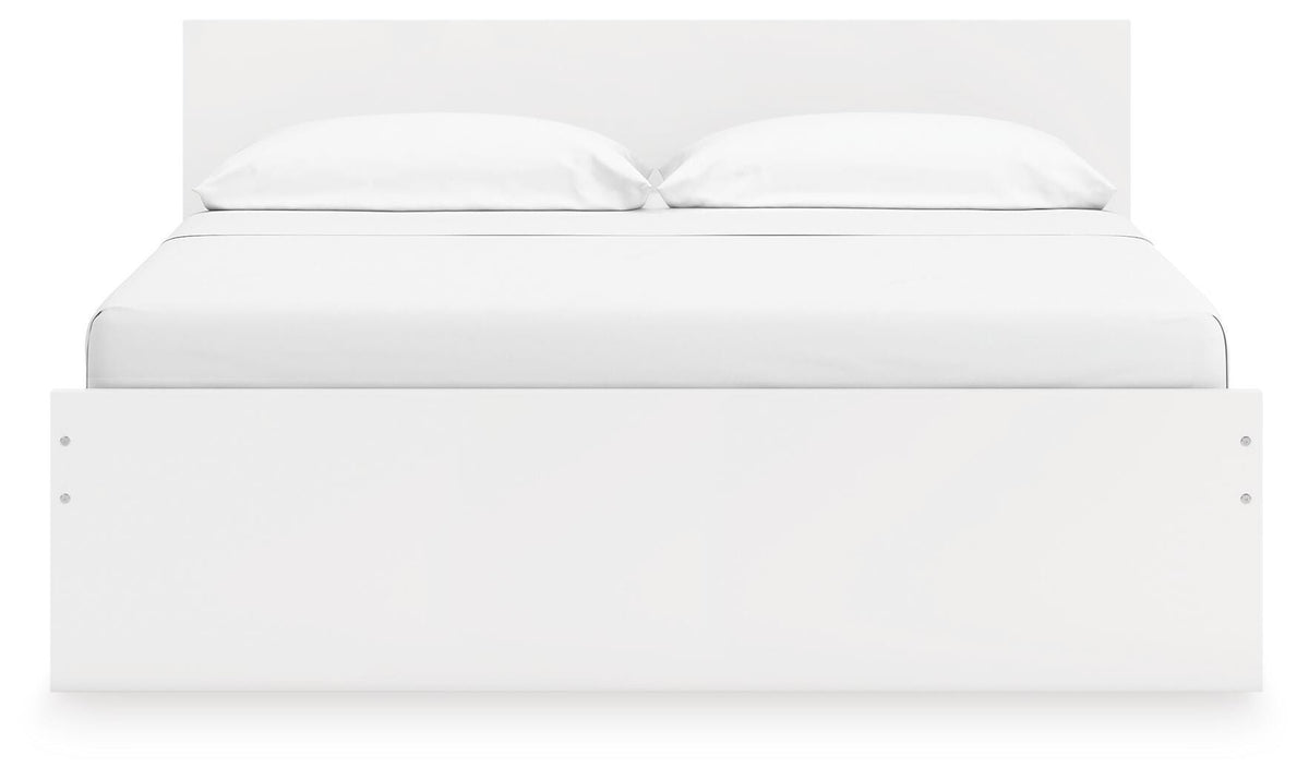 Onita Panel Platform Bed - White  (EB9630-SI) - Image 3