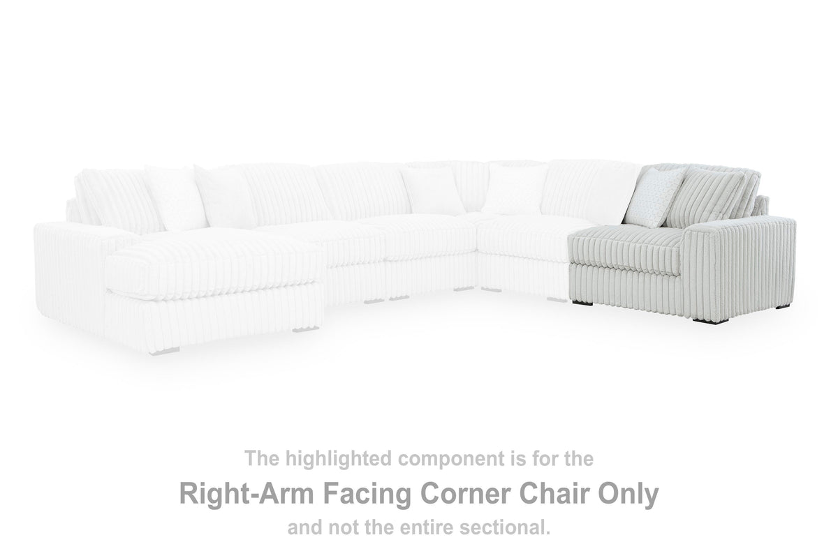 Stupendous Left-Arm Facing Corner Chaise (25903-SI) - Image 9