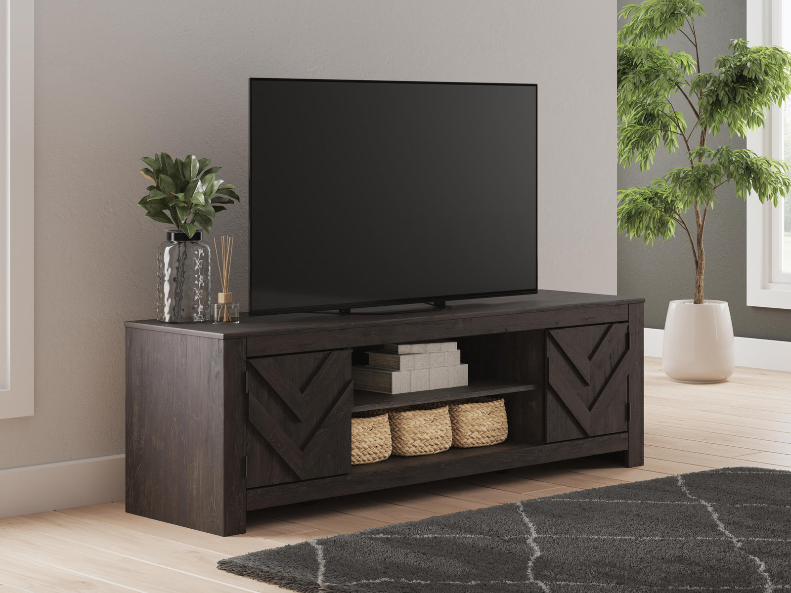 Cayboni 71 TV Stand (W3789-SI) - Image 10